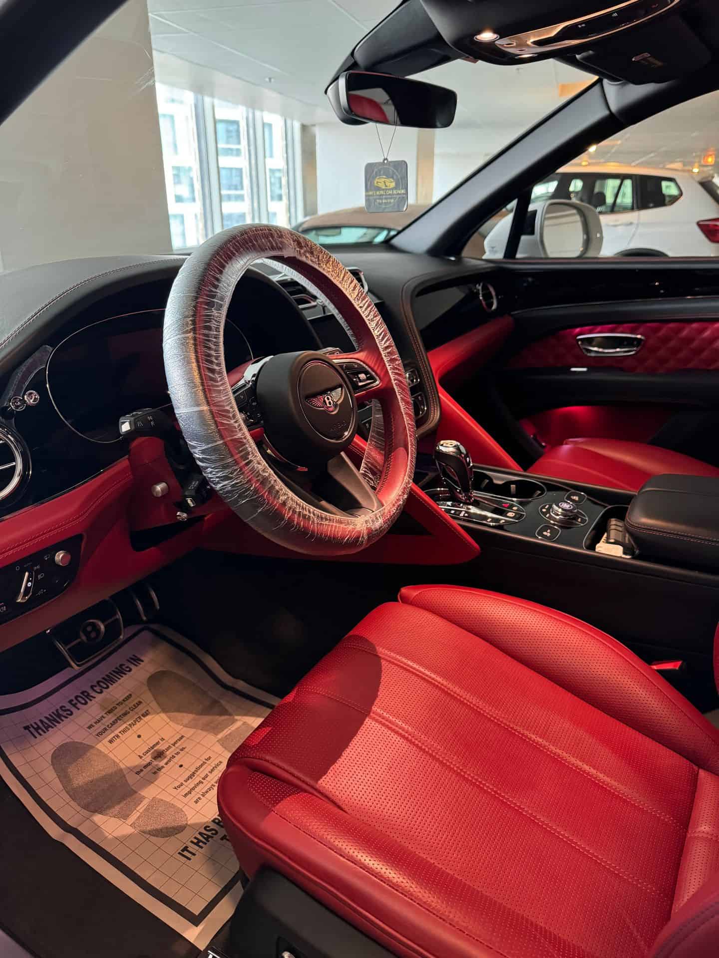 Luxury car interior detailing service in Chicago performed by Elite Luxe Auto Detailing