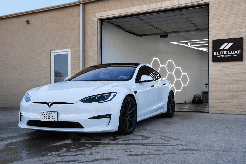 Arlington Heights Auto Detailing – Elite Luxe Auto Detailing 1 ceramic coating Arlington Heights IL gloss finish