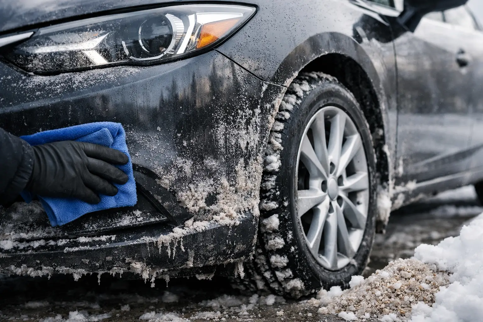 How to Prevent Winter Salt Paint Damage on Your Car