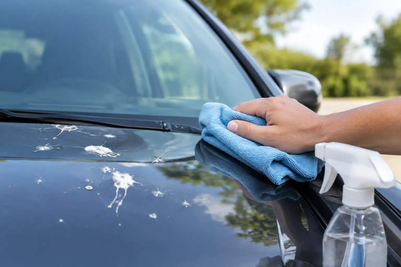 Guide to Removing Bird Droppings From Your Car