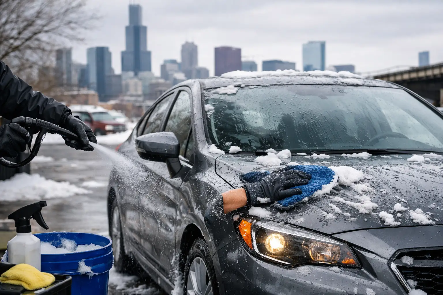 Winter Detailing for Commuter Cars in Chicago